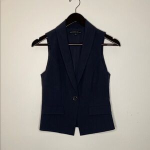 Antonio Melani Navy Blazer Vest